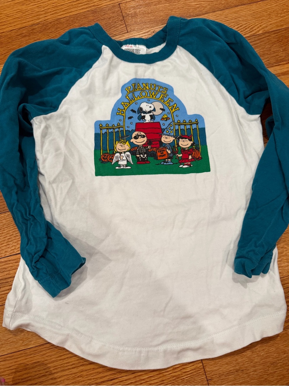 Hannah Andersson Peanuts Halloween Shirt 5T